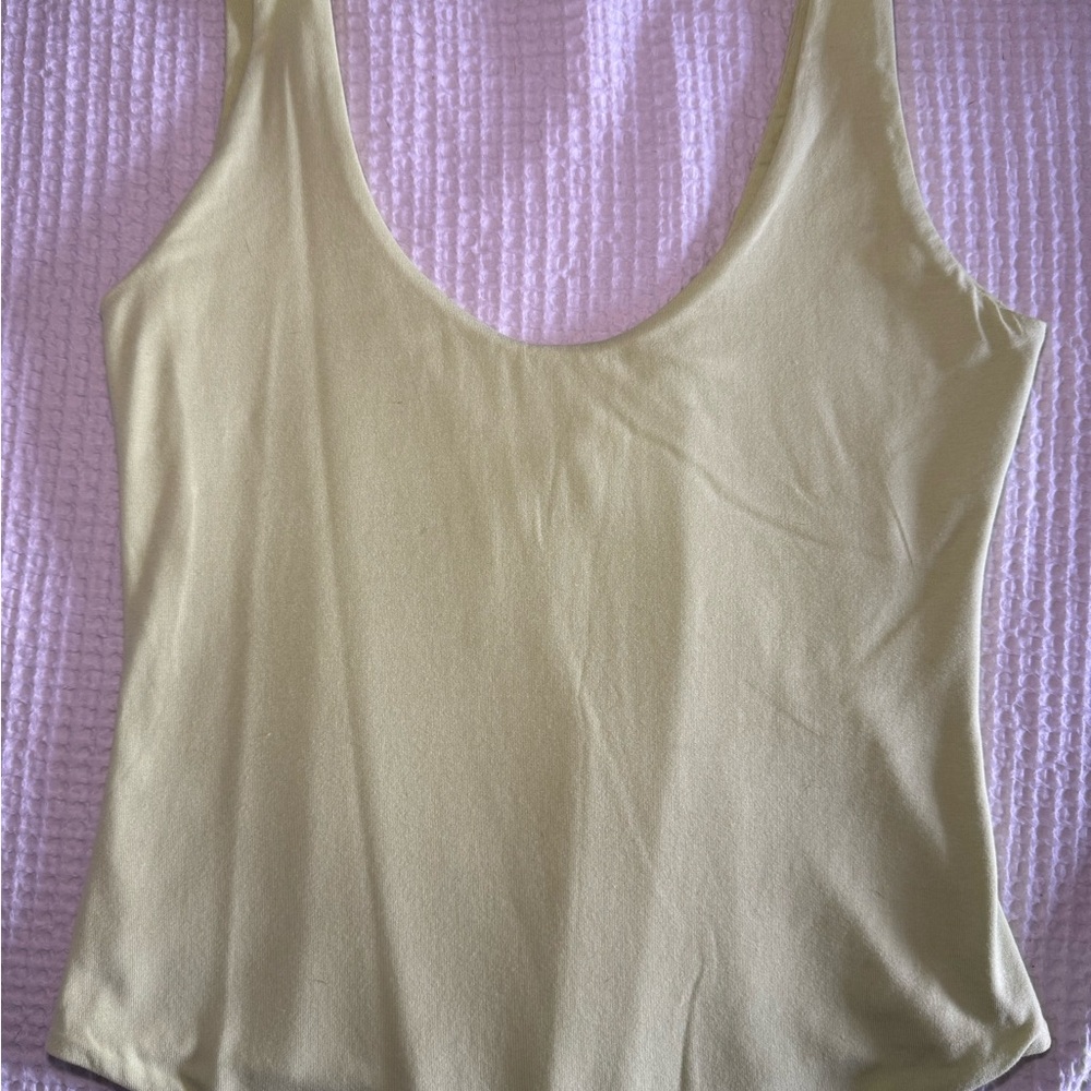 Oh Polly Matcha Green Backless Bodysuit